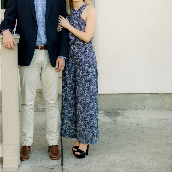 Greylin Tianna Halter Printed Jumpsuit - Picture 2 of 5